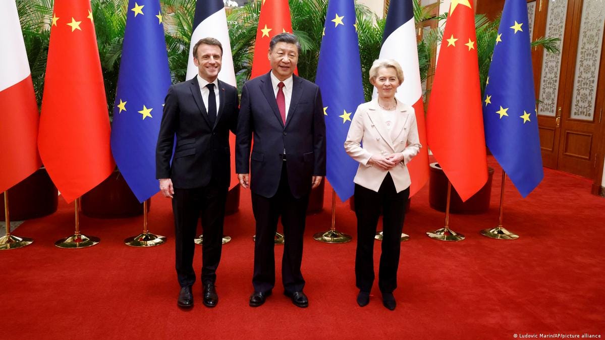 Can Macron and von der Leyen smooth EU-China relations? – DW – 04/06/2023