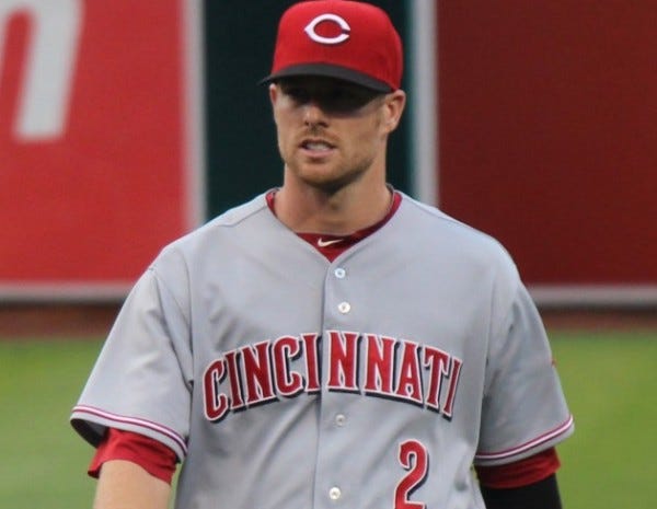 zack cozart hot top man for reds 2015 national league mlb