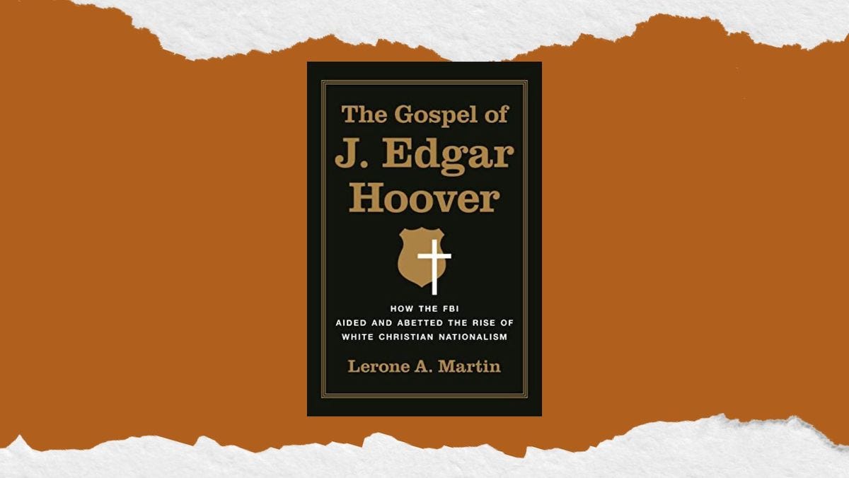 The Gospel According to J. Edgar Hoover book cover