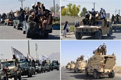 Taliban throws victory parade with US military equipment