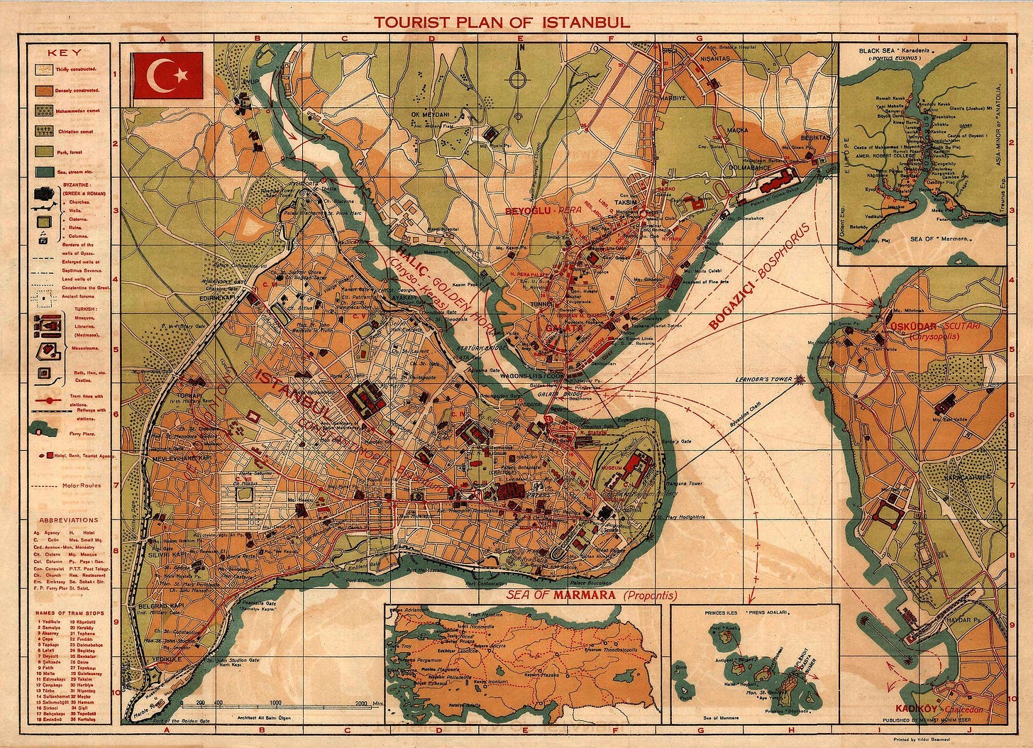 Old istanbul map - Istanbul old map (Turkey) Old istanbul map - Istanbul old map (Turkey)