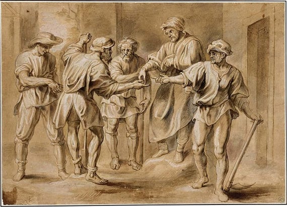 Workers in the Vineyard, Erasmus Quellinius