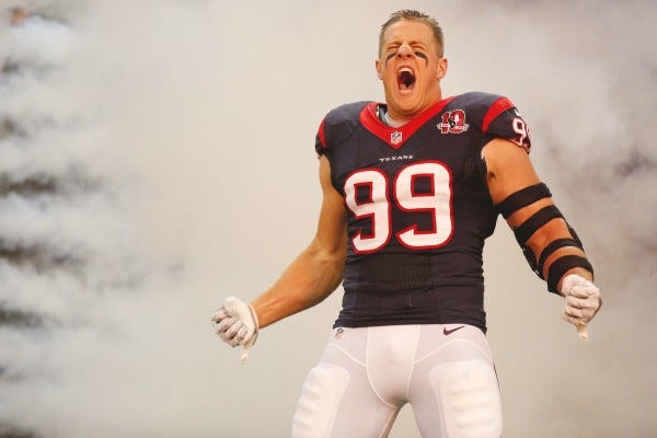 jj watt screaming bulge for texans nfl images 2014