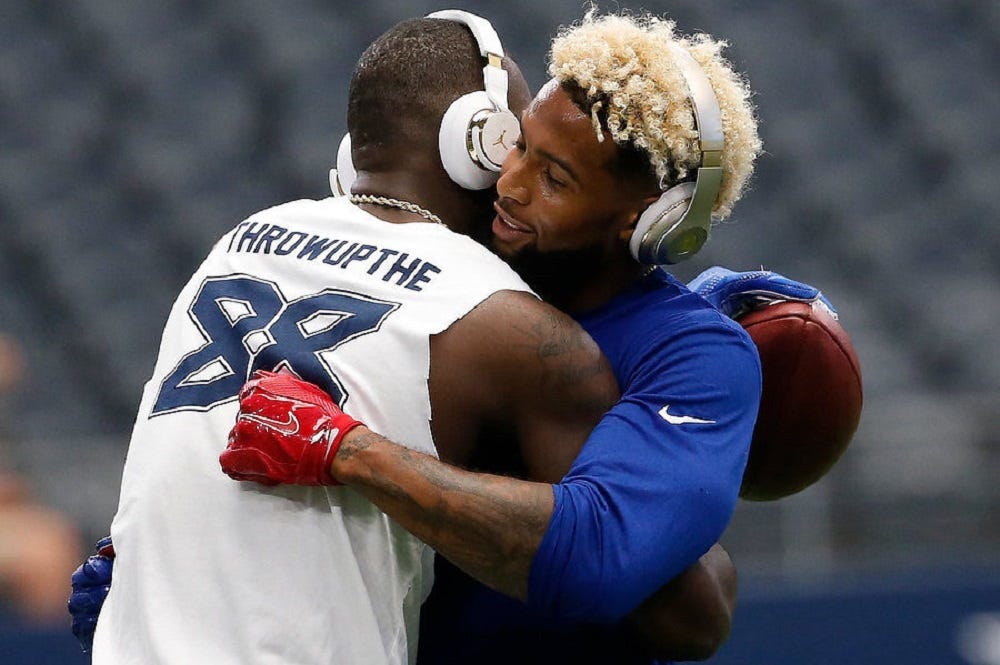 Dez Bryant continues defending Odell Beckham Jr. 2017 images