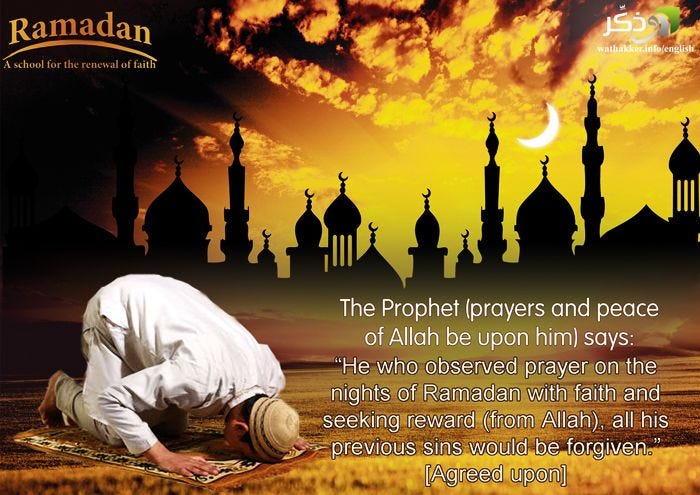 Ramadan Prayer - Salat - A Comprehensive info about Islamic 5 Daily ...