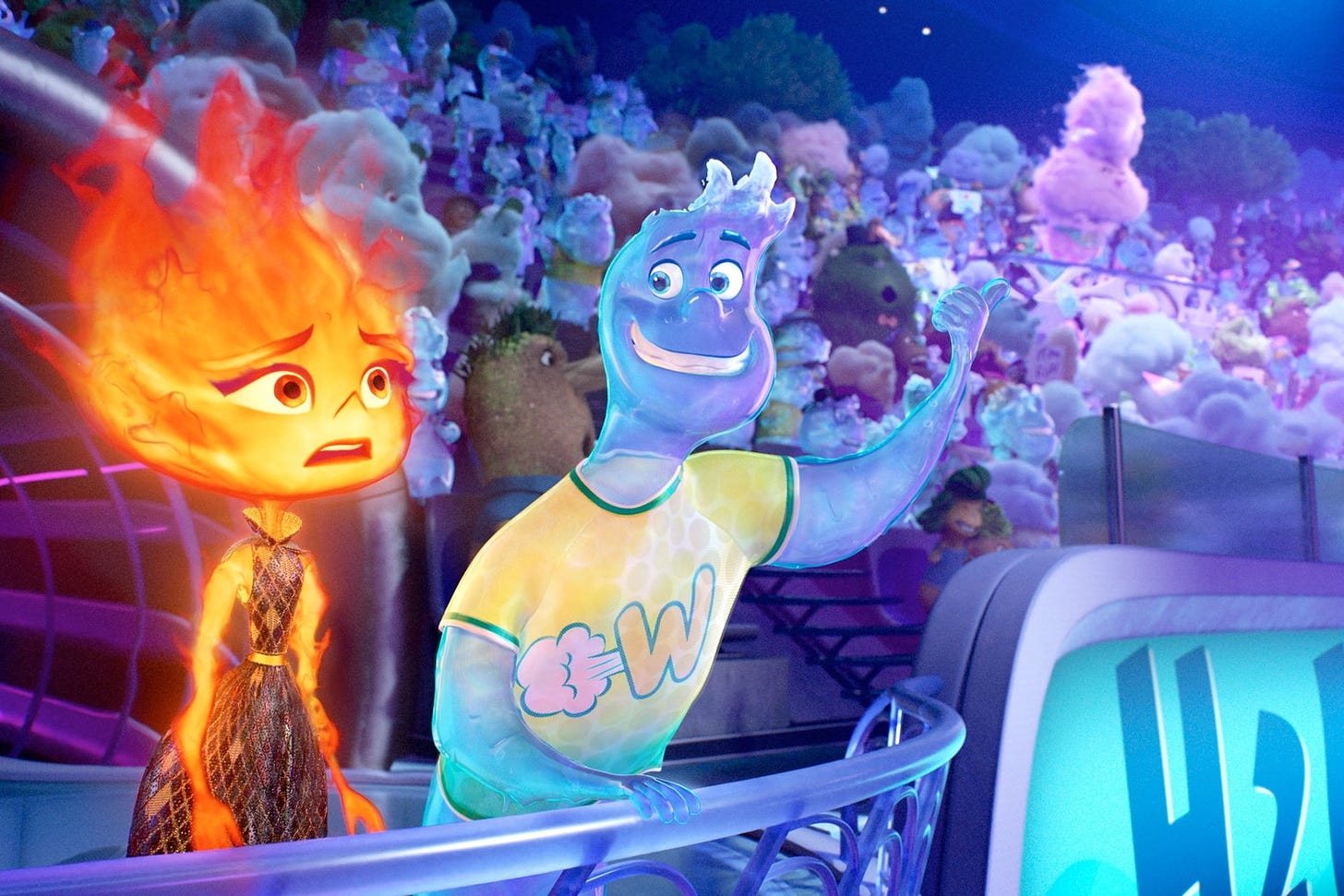 Picture from Pixar's Elemental movie | Next Horizon AI