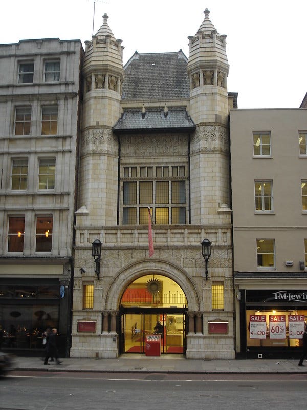 The Bishopsgate Institute (arch. Charles Harrison Townsend, 1895)