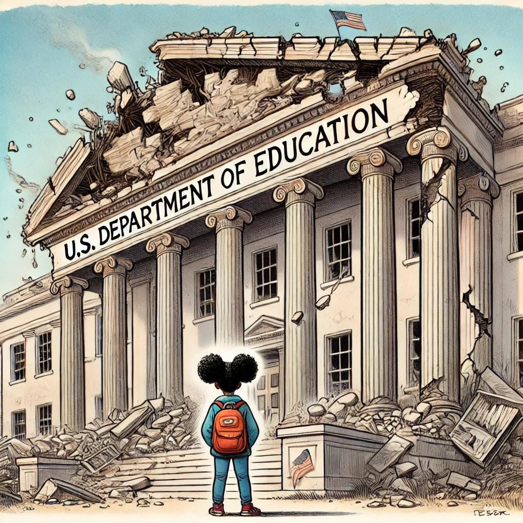 The federal Department of Education is our strongest band-aid for the most  vulnerable students - boardhawk