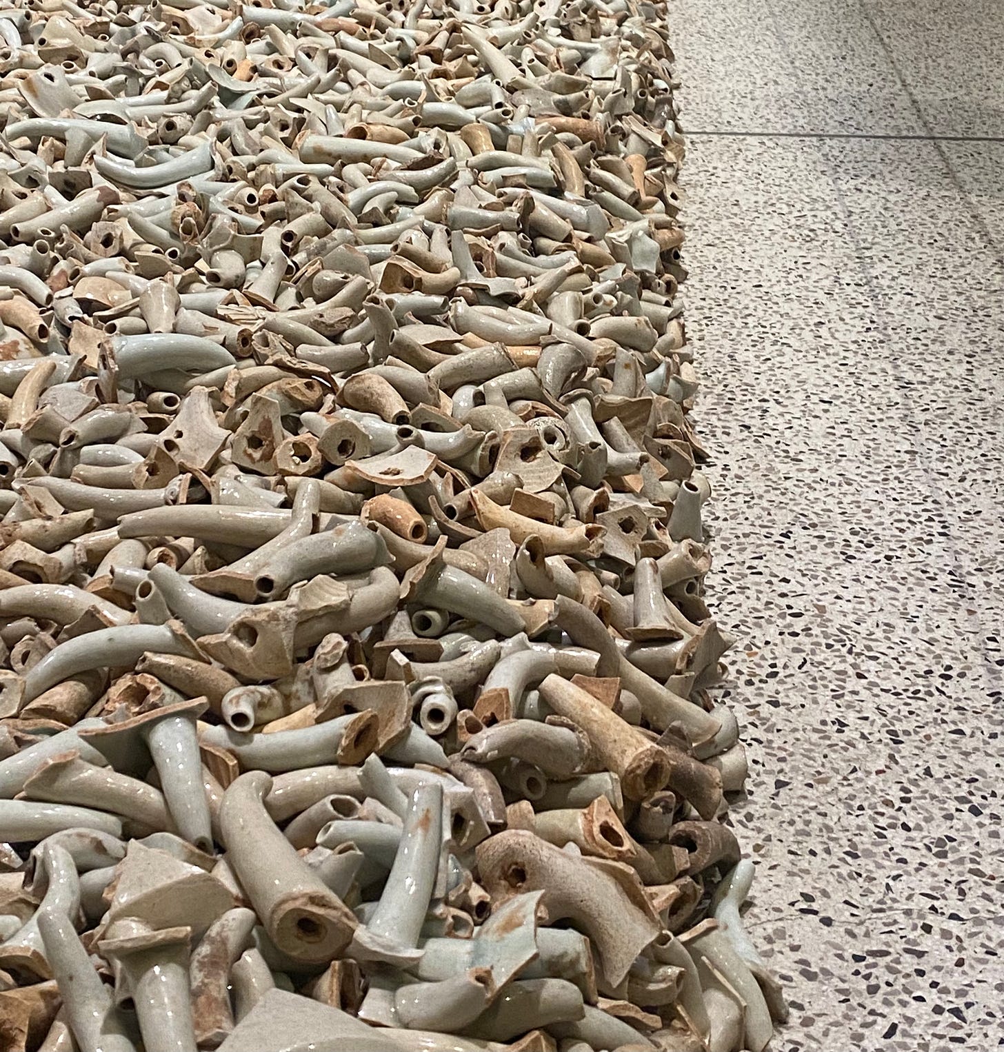 Spouts - Ai Weiwei Exhibition ‘Making Sense’ - 2023 London - the Design Museum