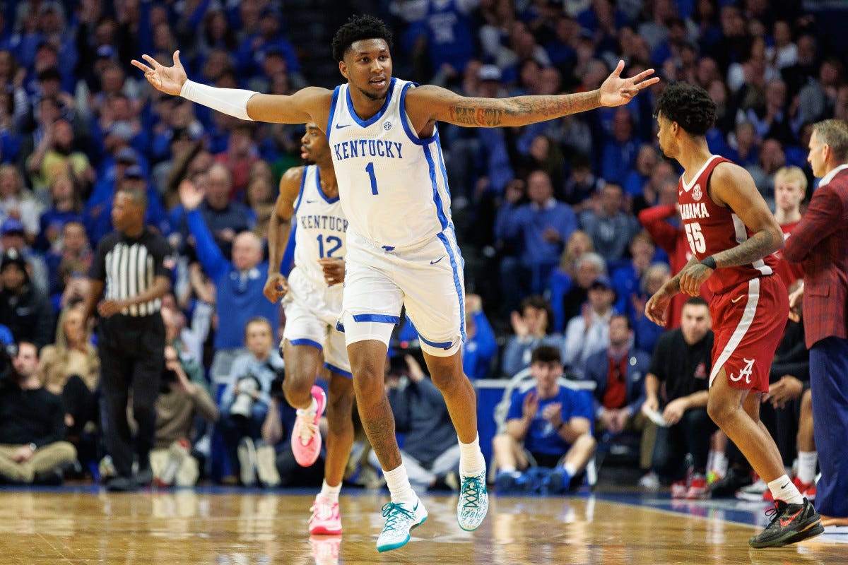 Takeaways: Justin Edwards shines in Kentucky's blowout victory over Alabama  - Sports Illustrated Kentucky Wildcats News, Analysis and More