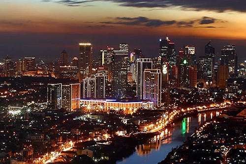 Which city is the Philippines' richest?