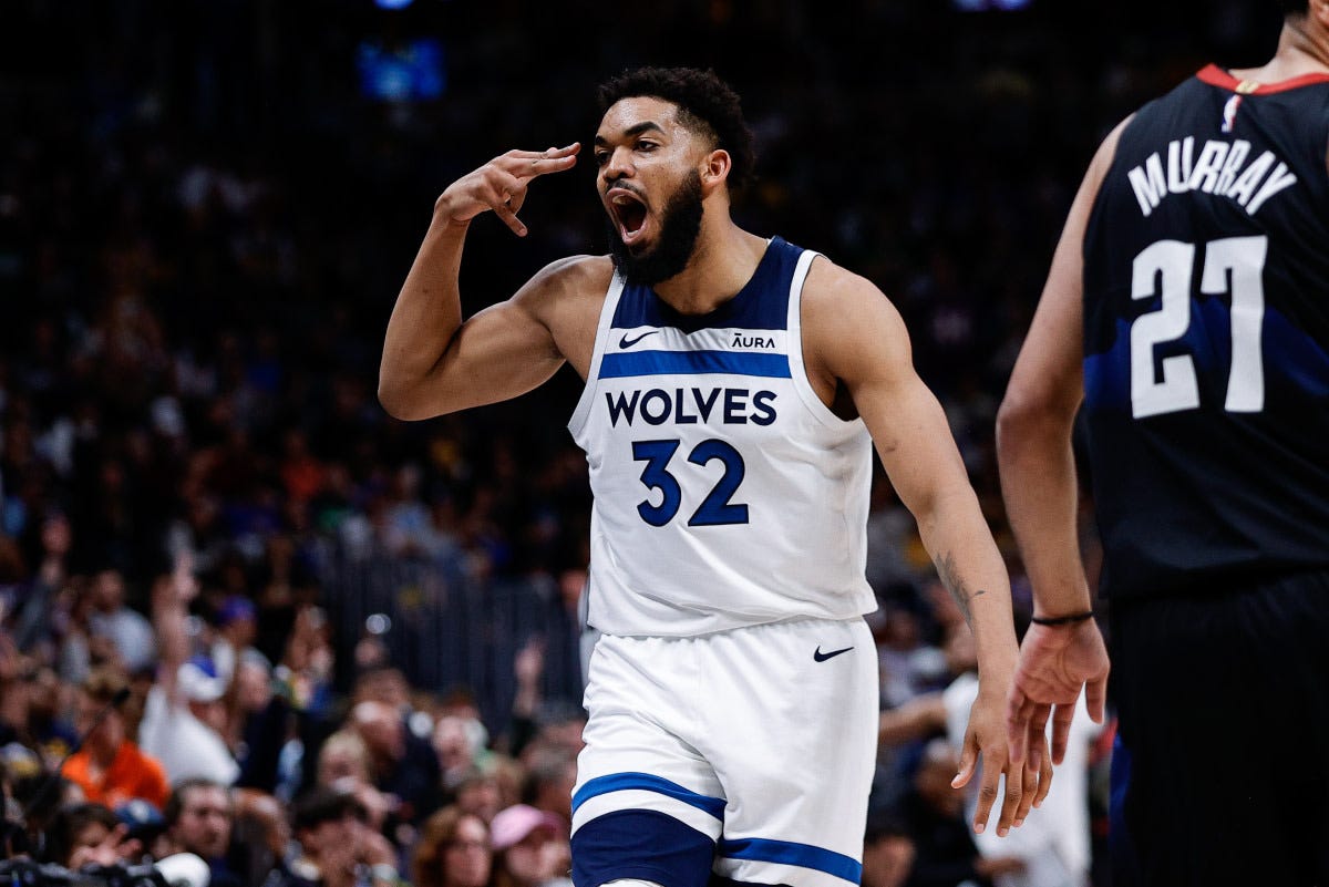Karl-Anthony Towns Issues Stern Message to NBA After Game 2 Win vs. Nuggets  - Athlon Sports