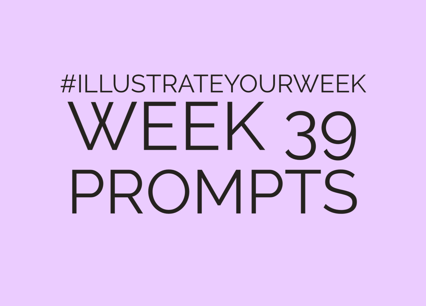 Week 39 of Illustrate Your Week