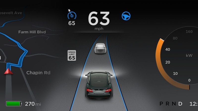 new tesla autopilot rollout radar 2016