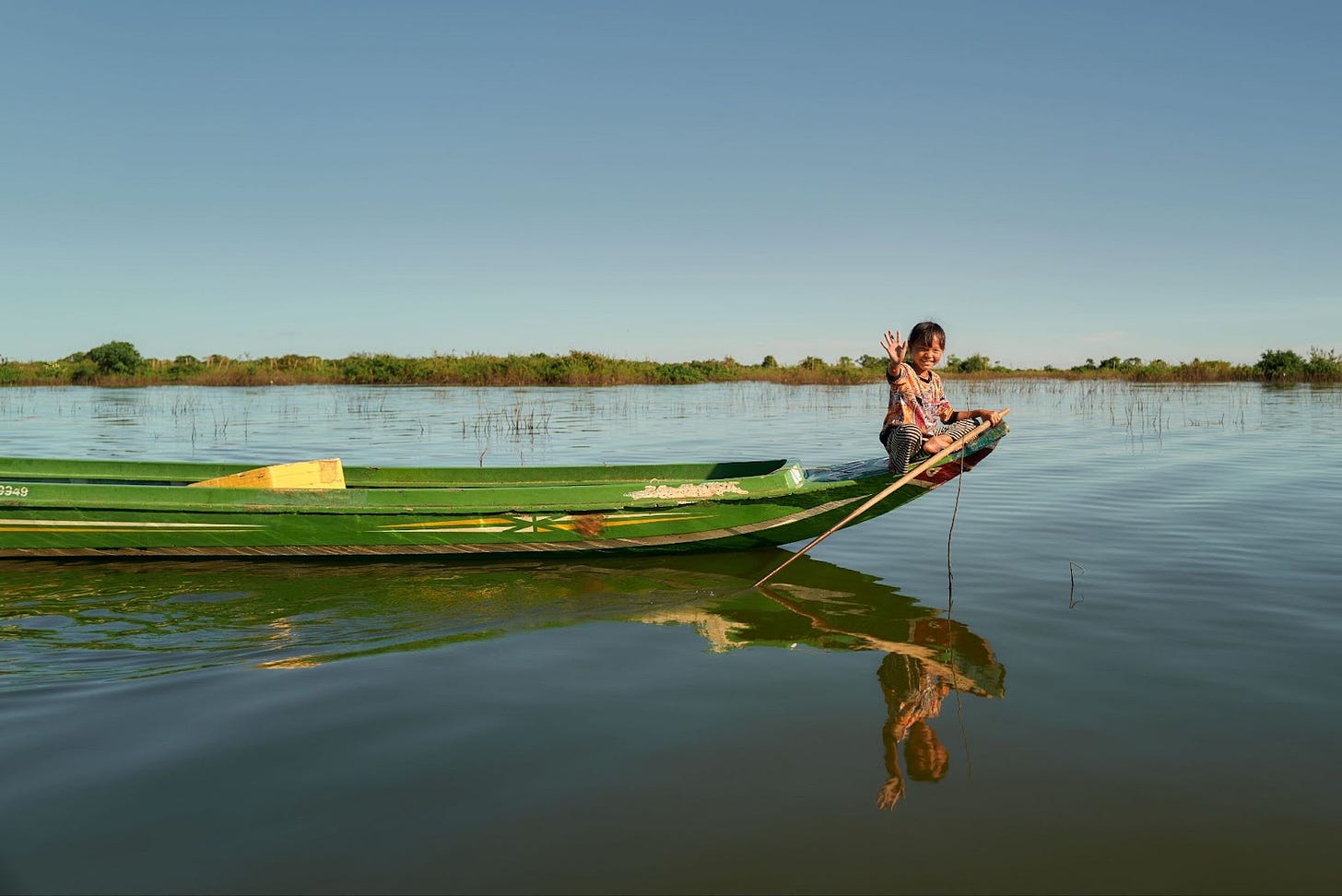 Kompong Luong floating village in Cambodia by Laura Saur