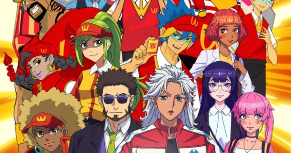 McDonald's Anime Collaboration