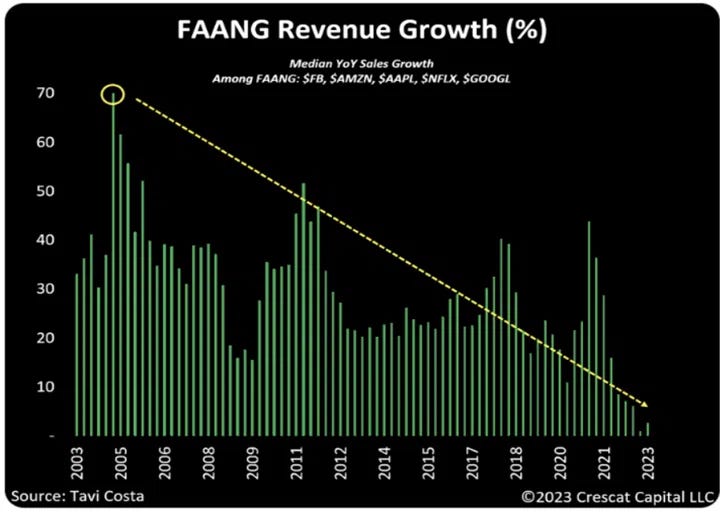 FAANG Revenue Growth