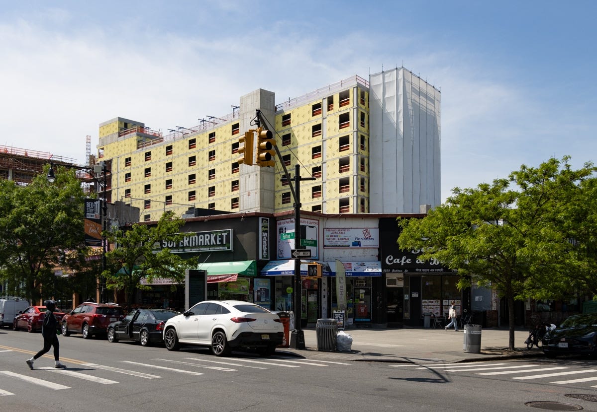 bed stuy - site of Lefferts house later owned by William Payne