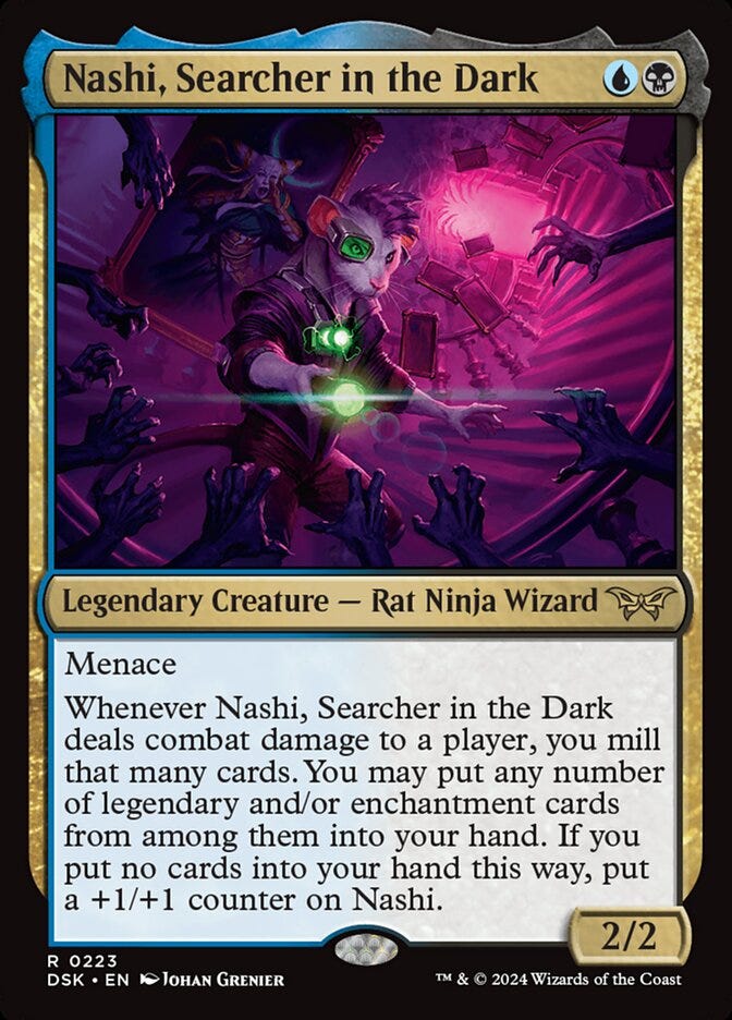 Nashi, Searcher in the Dark (Duskmourn: House of Horror #223)