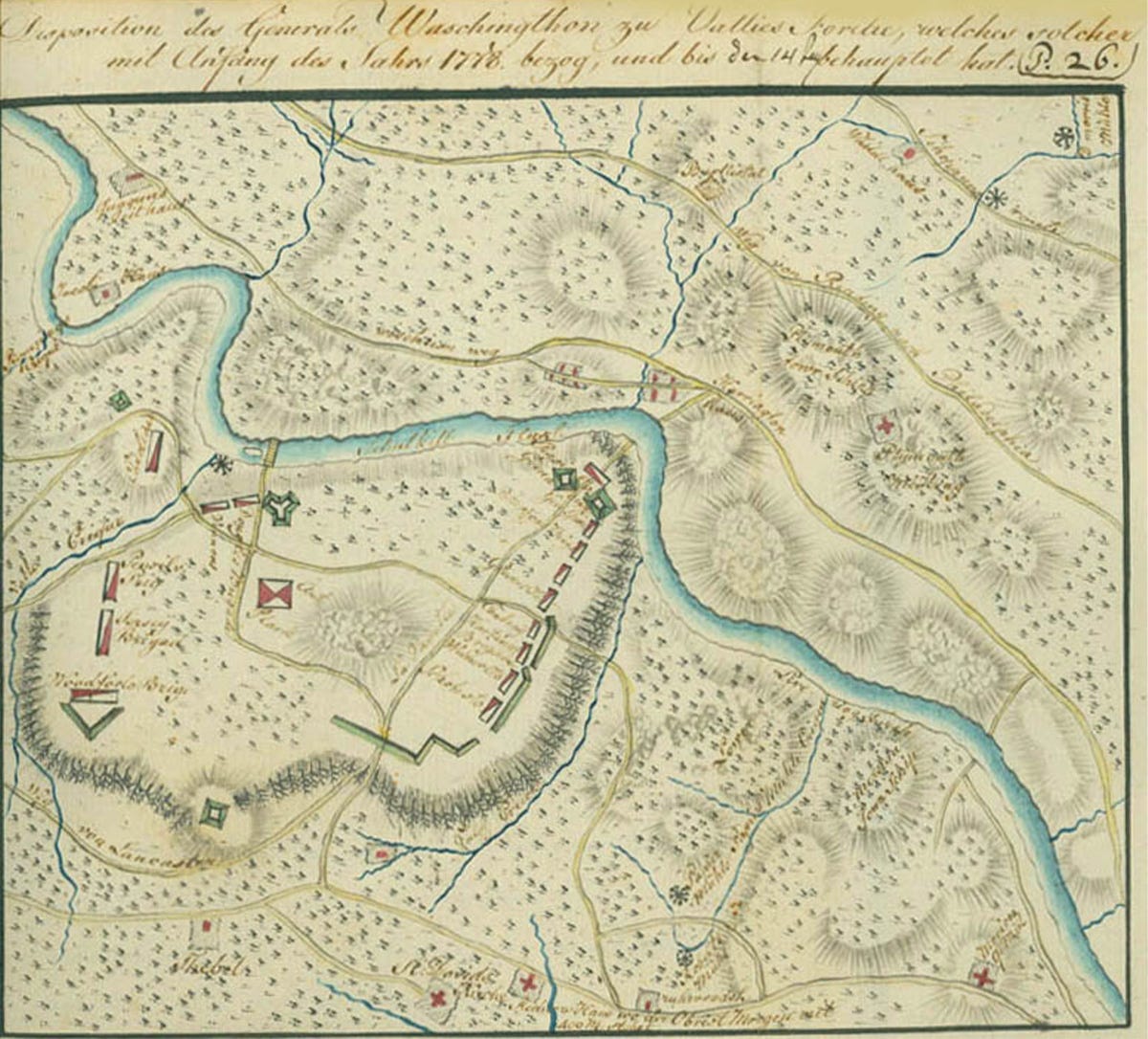 Valley Forge Map Valley Forge Map