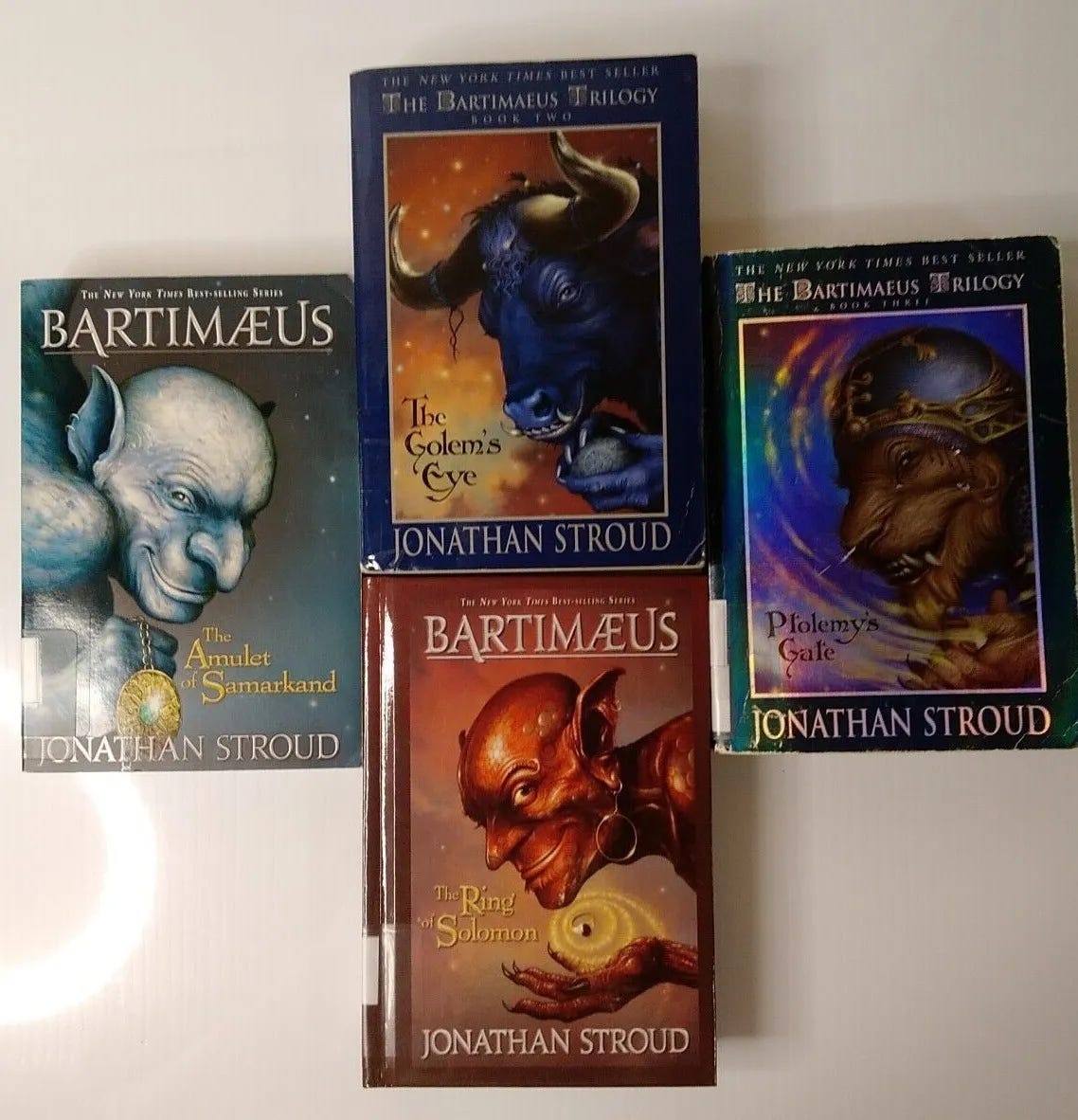 Complete Bartimaeus Trilogy in PB and 4th book HC The Ring of Solomon J.  Stroud | eBay