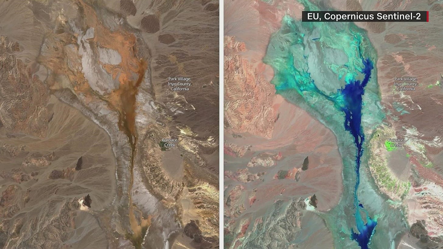 Death Valley got a year's worth of rain in 3 hours | 9news.com