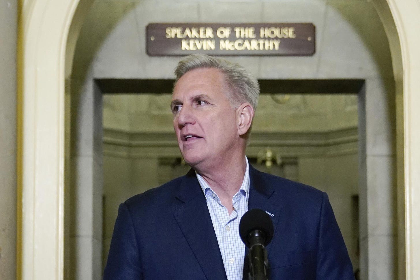 House Speaker Kevin McCarthy, on Capitol Hill in Washington
