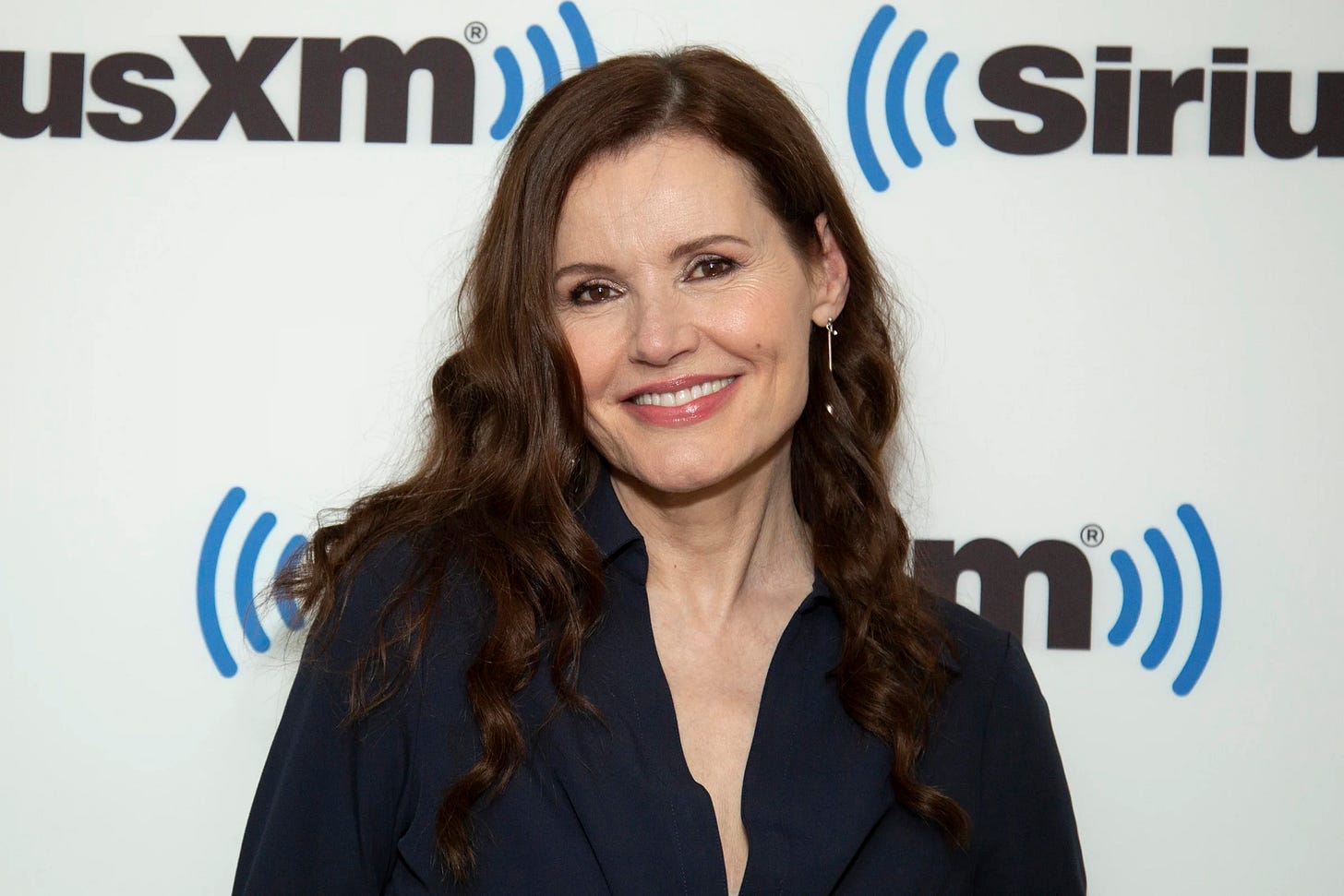 NEW YORK, NEW YORK - OCTOBER 12: Geena Davis visits SiriusXM Studios on October 12, 2022 in New York City. (Photo by Santiago Felipe/Getty Images)