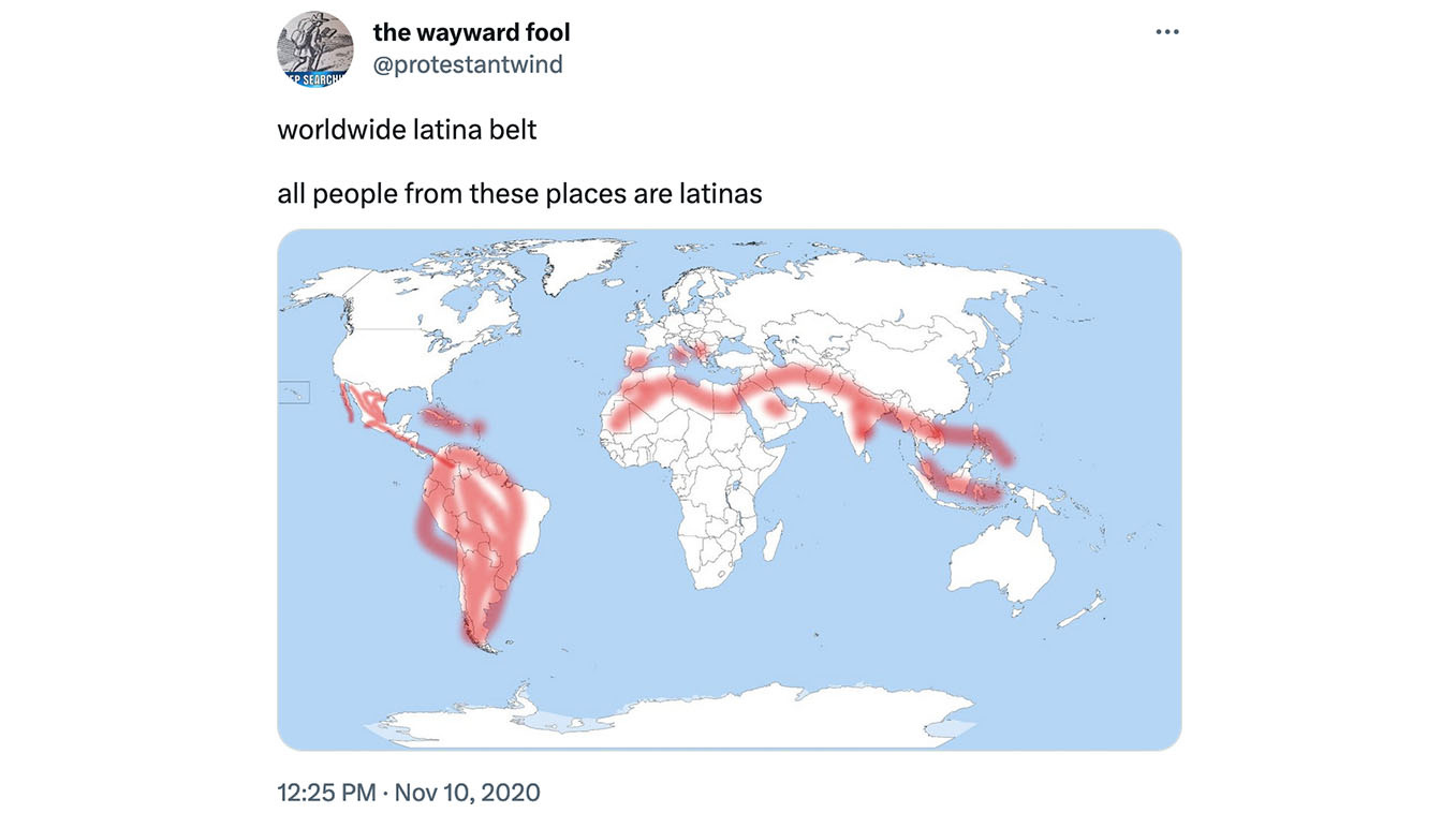 Worldwide Latina Belt | Know Your Meme