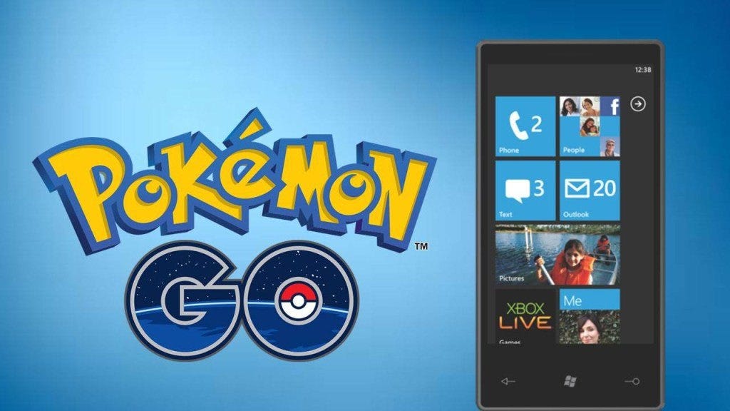 Finally, Pokemon GO for Windows Phones 2016 tech images