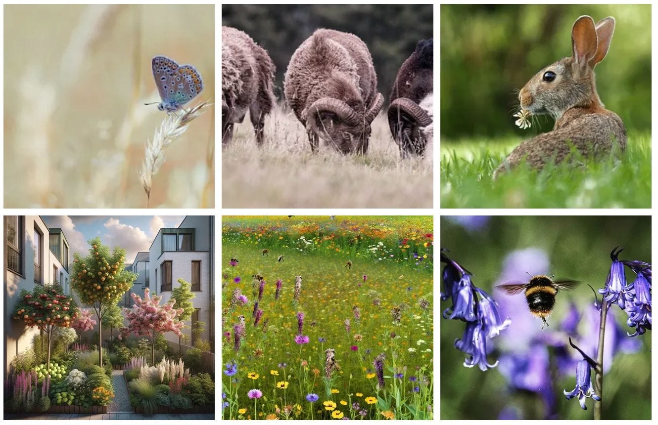 Give them the right habitat - they'll do the rest.