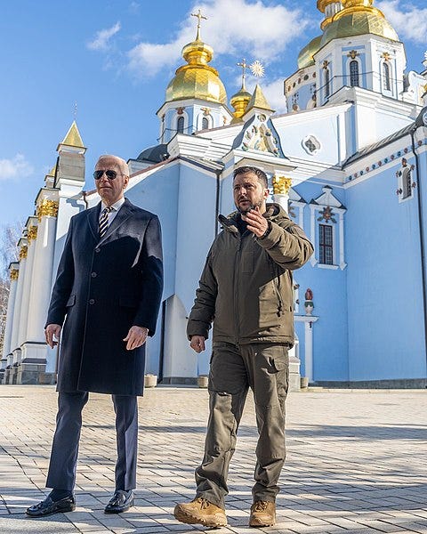 File:Biden meets with Zelensky in Kyiv, Ukraine (2023).jpg