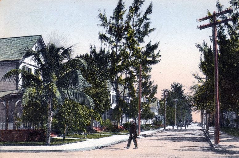  Figure 4: Postcard of Fourteenth Street in Downtown Miami