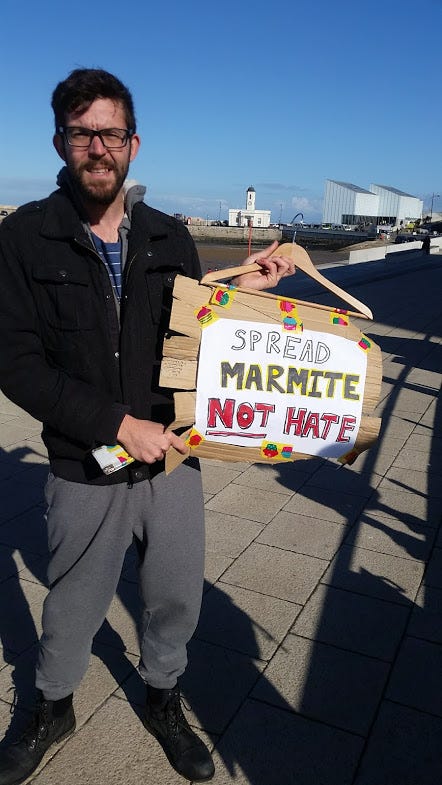 Spread Marmite Not Hate - WLM March Margate