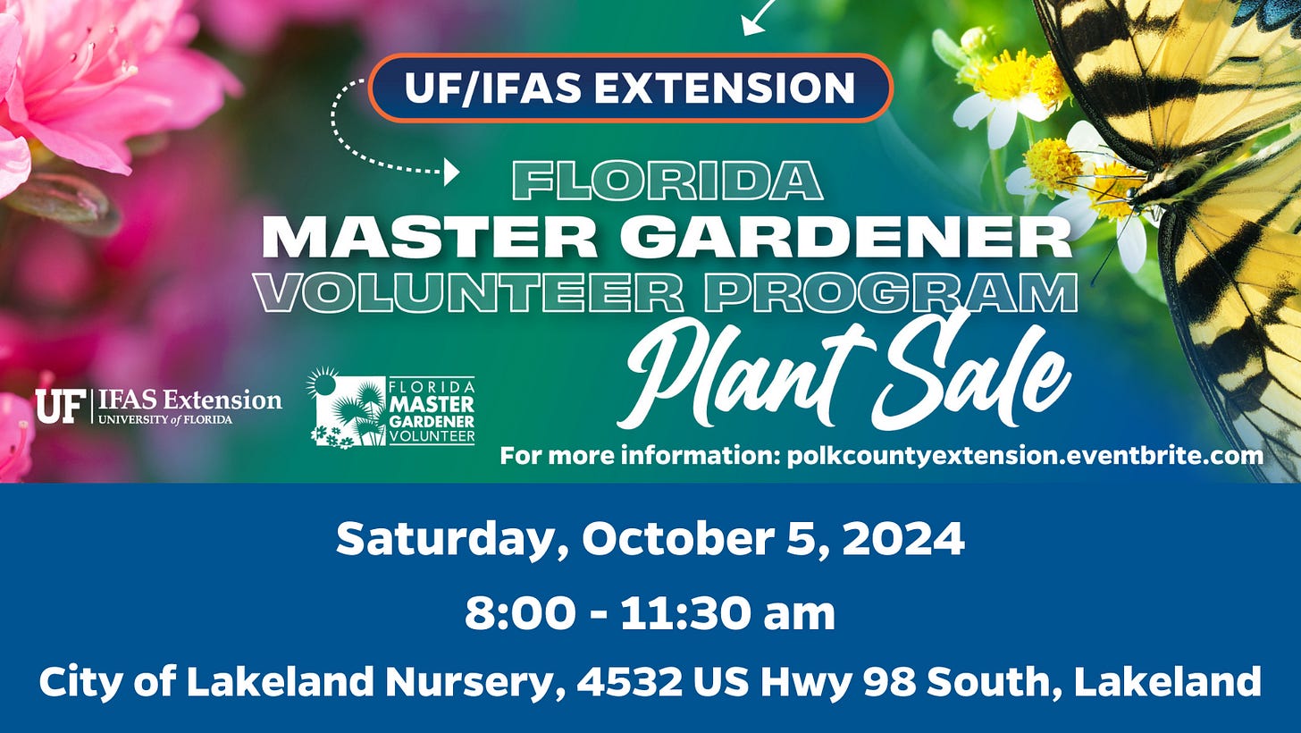 Plant Sale Plant List Your Central Florida Yard