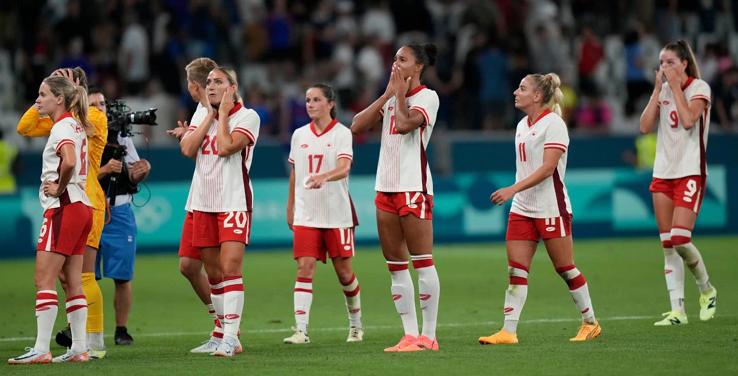 Canada women's soccer team loses appeal against points deduction in Paris  Olympics following drone scandal - NOW Toronto