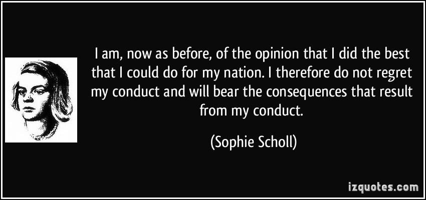 Sophie Scholl Quotes. QuotesGram