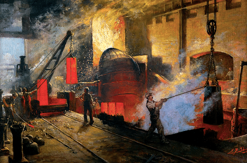 The Steel Industry in the British Industrial Revolution - World History  Encyclopedia