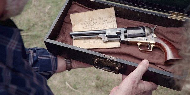 Walker Colt gun for Cordell.