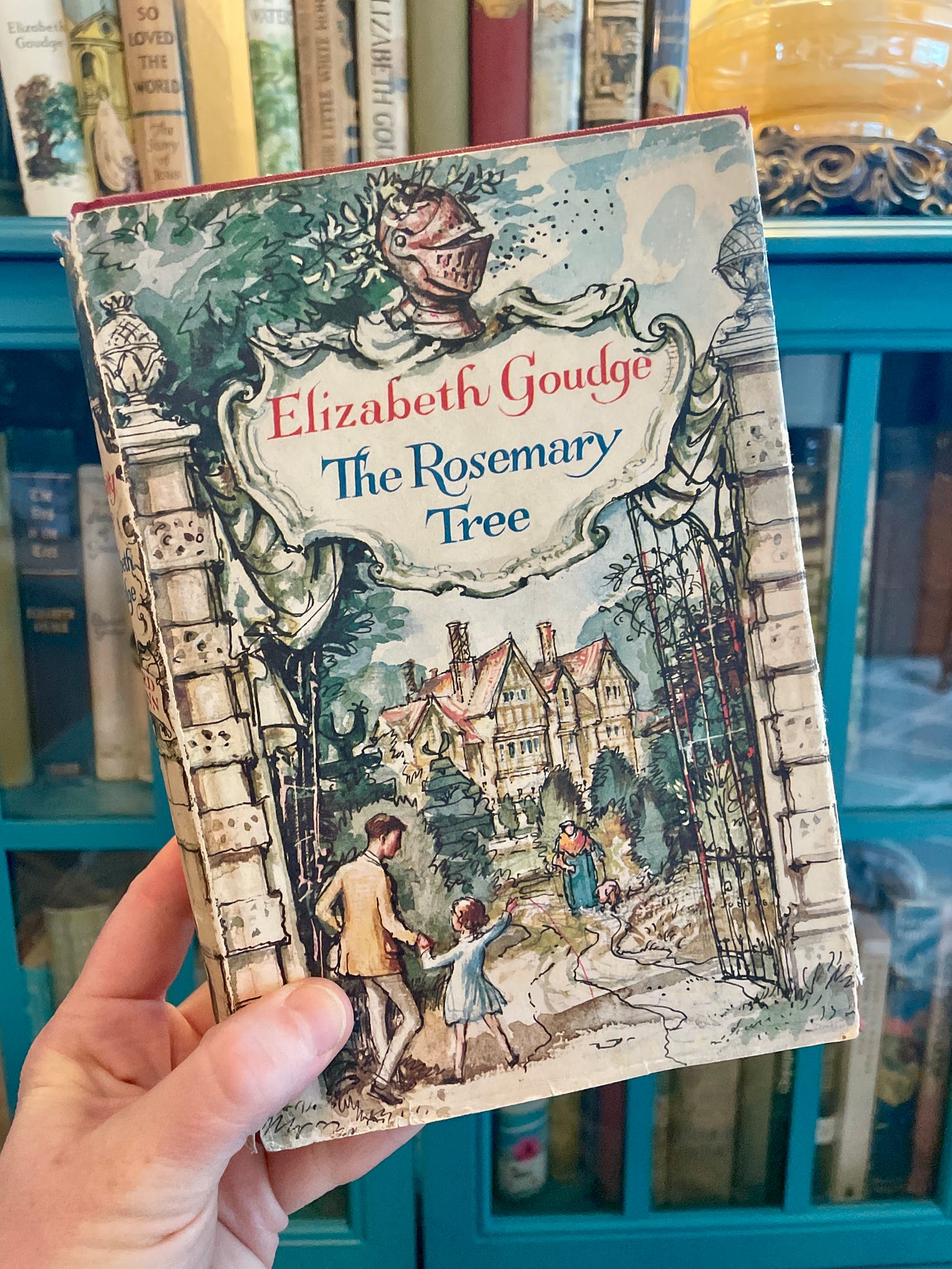 Vintage hardcover of The Rosemary Tree by Elizabeth Goudge