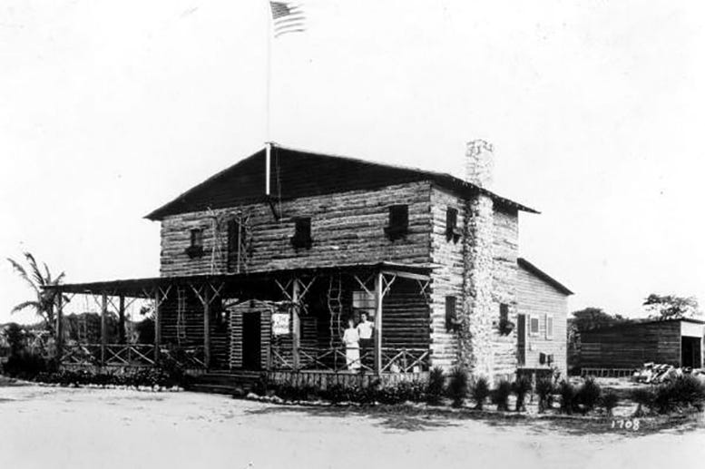  Exterior of Jungle Inn in 1921