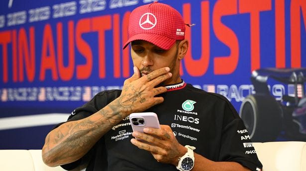 Lewis Hamilton disqualified from US GP and stripped of podium over illegal  Mercedes car - Mirror Online
