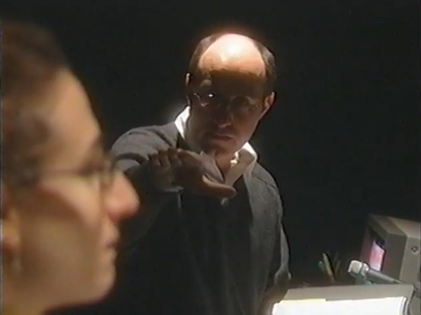 Mike directing on Pokémon 3 the Movie: Spell of the Unown