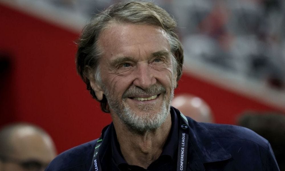 Jim Ratcliffe is awaiting approval for his offer to buy a 25% stake in Manchester United.
