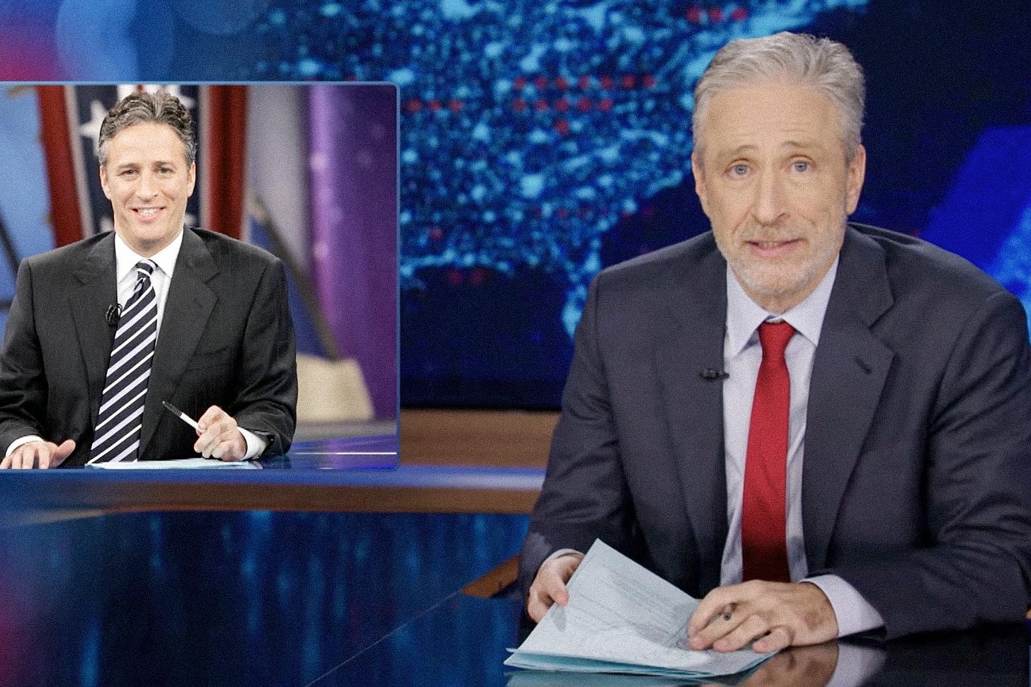 Jon Stewart's Daily Show return acknowledged the criticisms—then  sidestepped them.