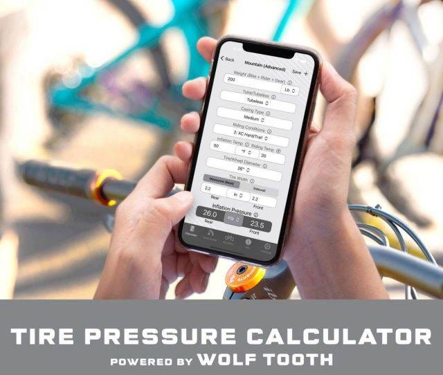 wolf tooth tire pressure calculator