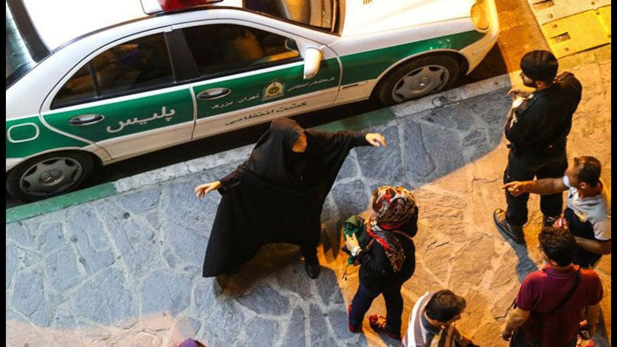 Iranians attack morality police after women are detained | CNN