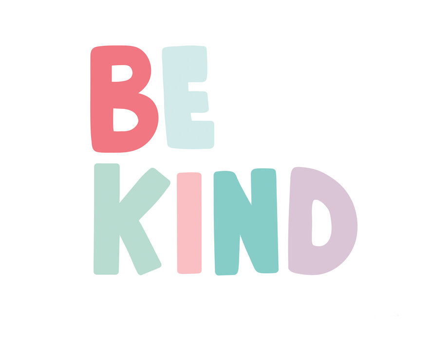Be Kind – remarkable print on canvas– Photowall