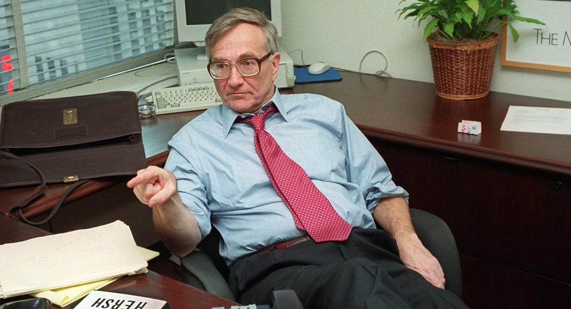 Sy Hersh, Lost in a Wilderness of Mirrors - POLITICO Magazine