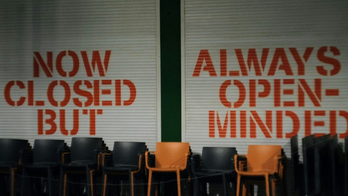 An open mindset sign An open mindset sign